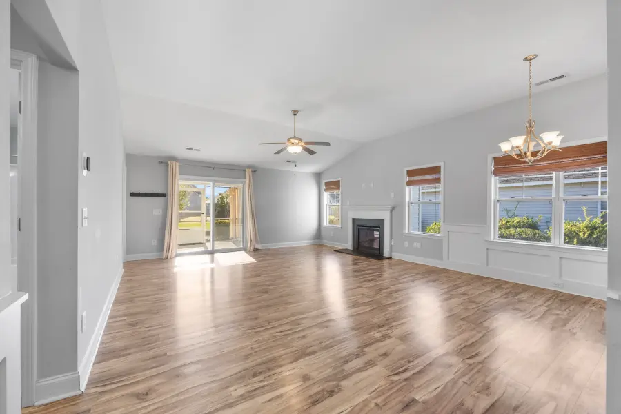 Open living room