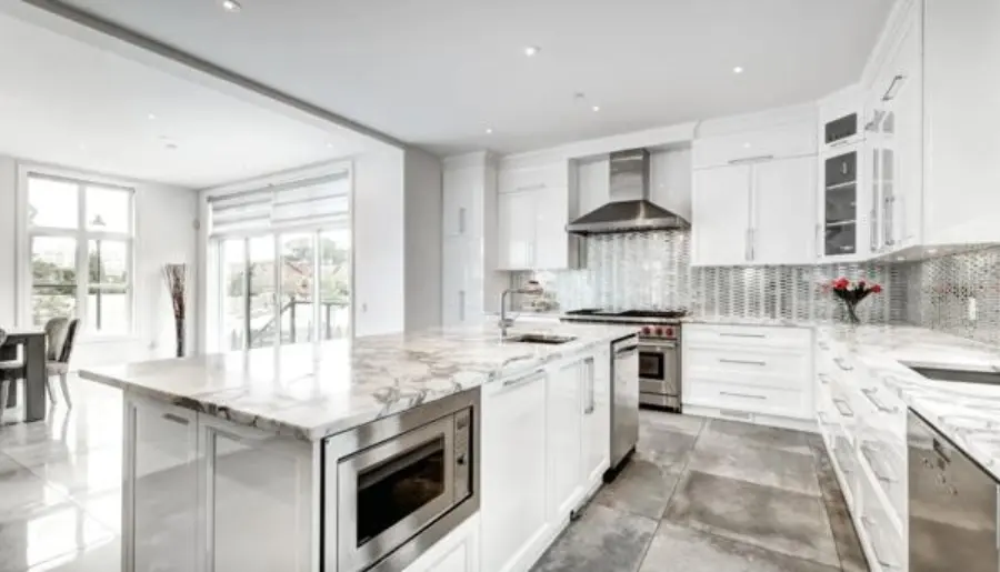White kitchen